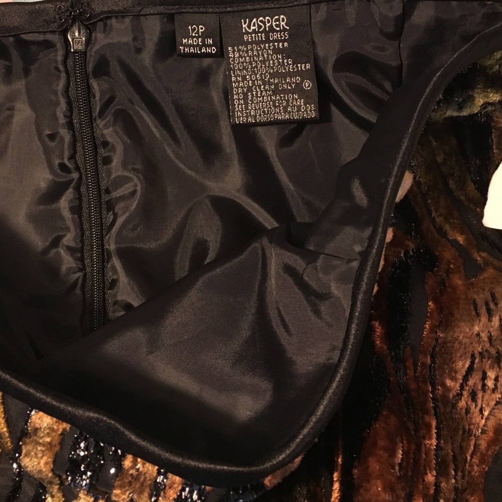 Kasper Faux Fur Skirt ~ 12P - Picture 7 of 8